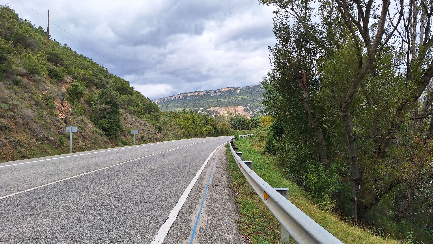 El Camino, Aragon út, az országút