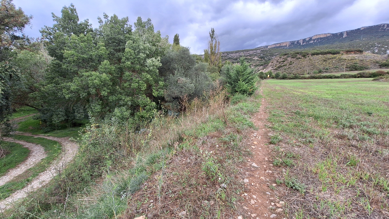 El Camino, Aragon út, tovább a keskeny úton