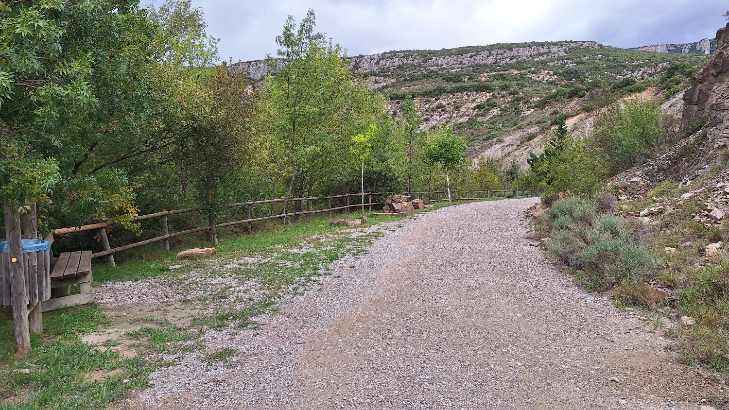 El Camino, Aragon út, a La Foz de Lumbier, azaz a szurdok sétánya