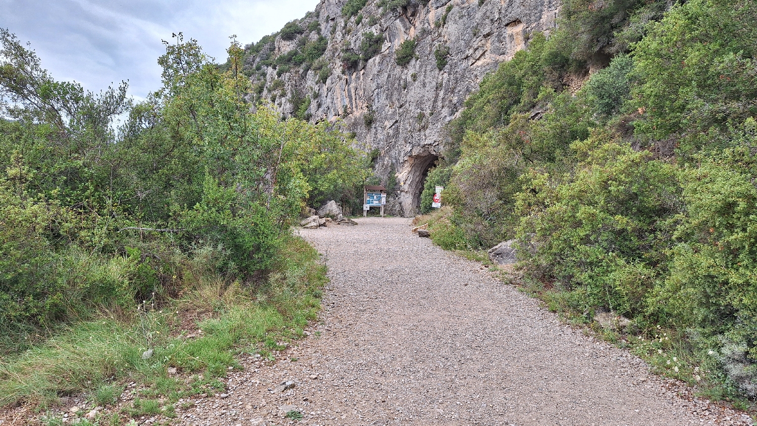 El Camino, Aragon út, a La Foz de Lumbier, azaz a szurdok sétánya