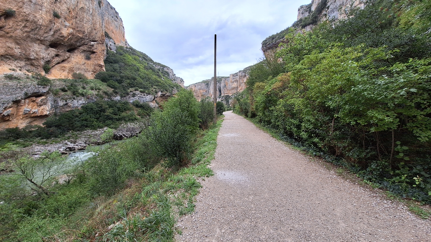 El Camino, Aragon út, a La Foz de Lumbier, azaz a szurdok