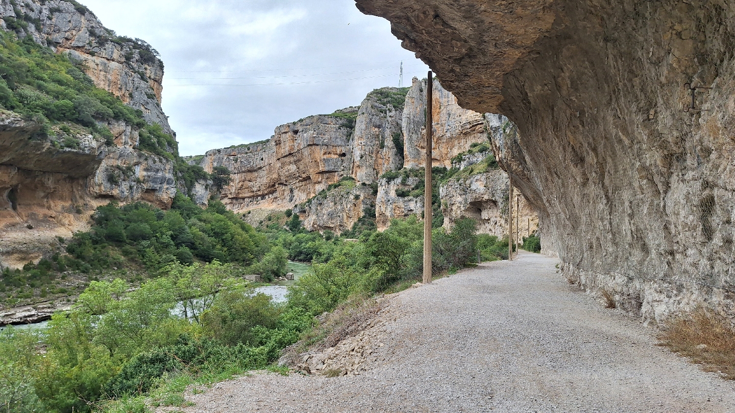 El Camino, Aragon út, a La Foz de Lumbier, azaz a szurdok