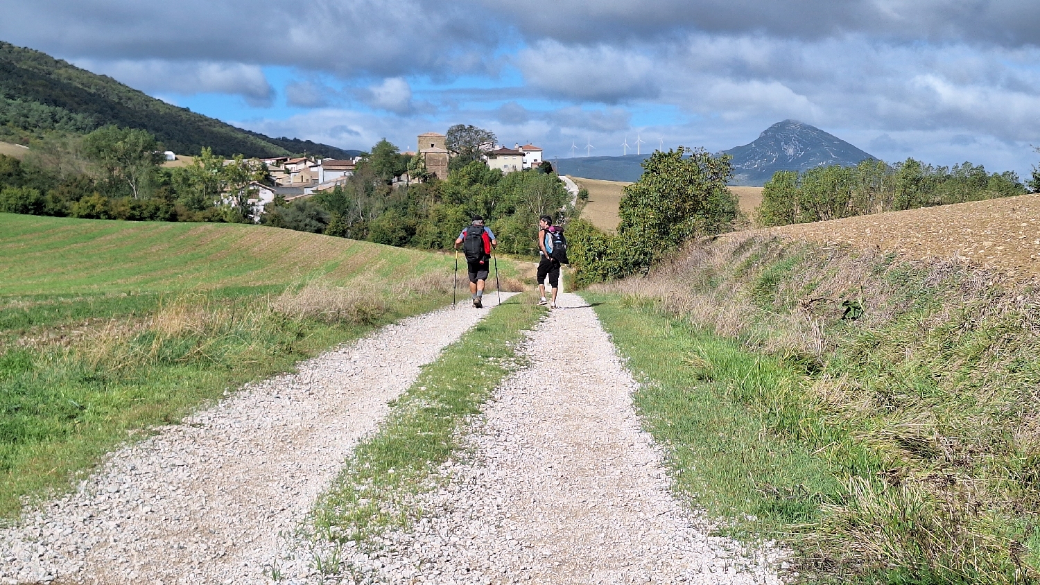 El Camino, Aragon út, itt már járnak zarándokok