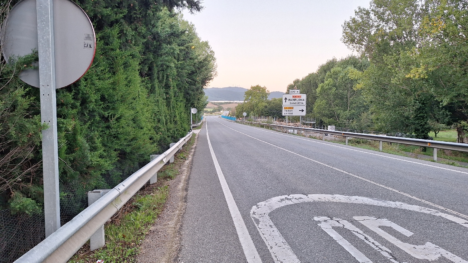 El Camino, Aragon út, Lumbier, reggeli indulás