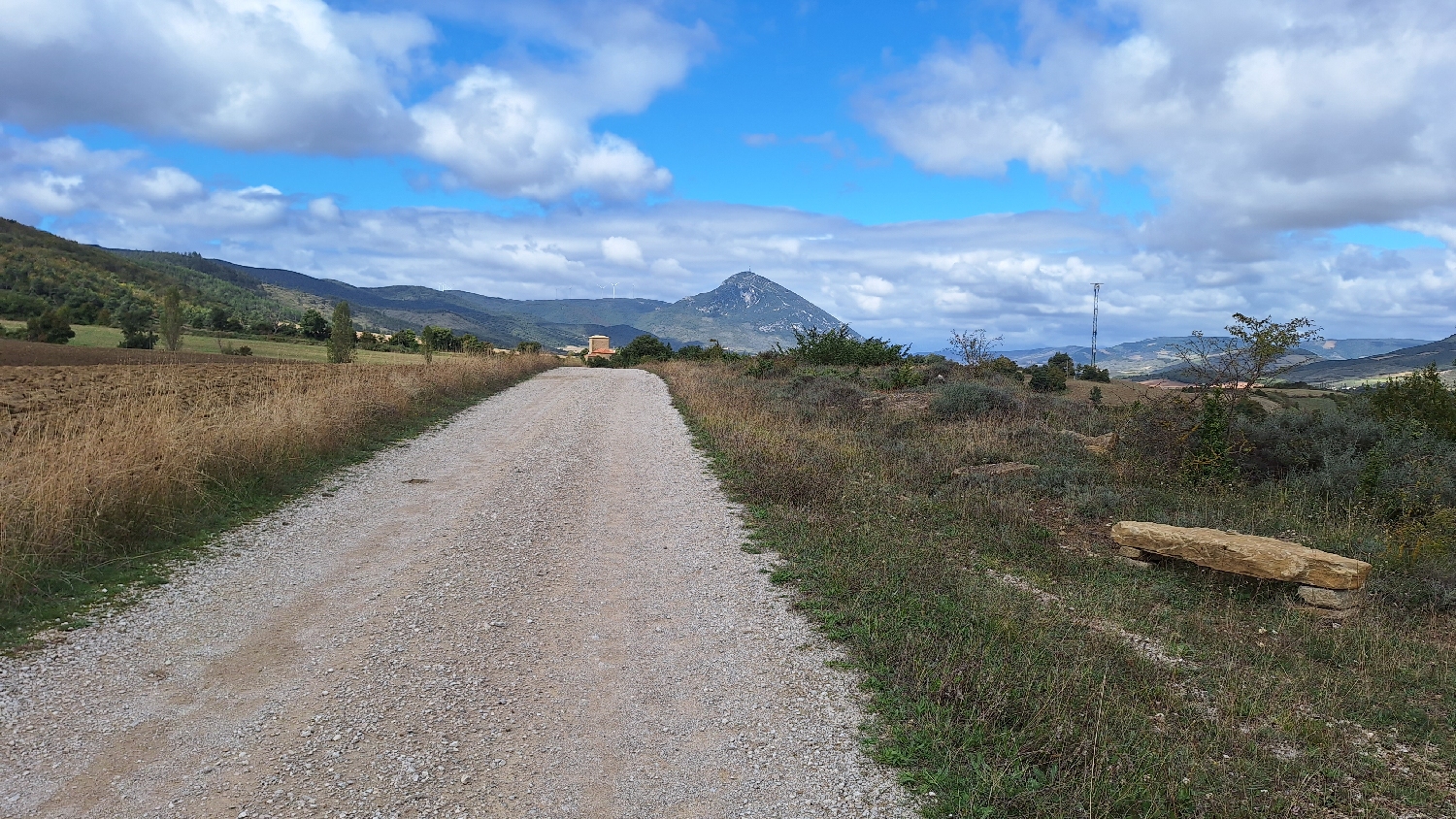 El Camino, Aragon út, nyílegyenes út