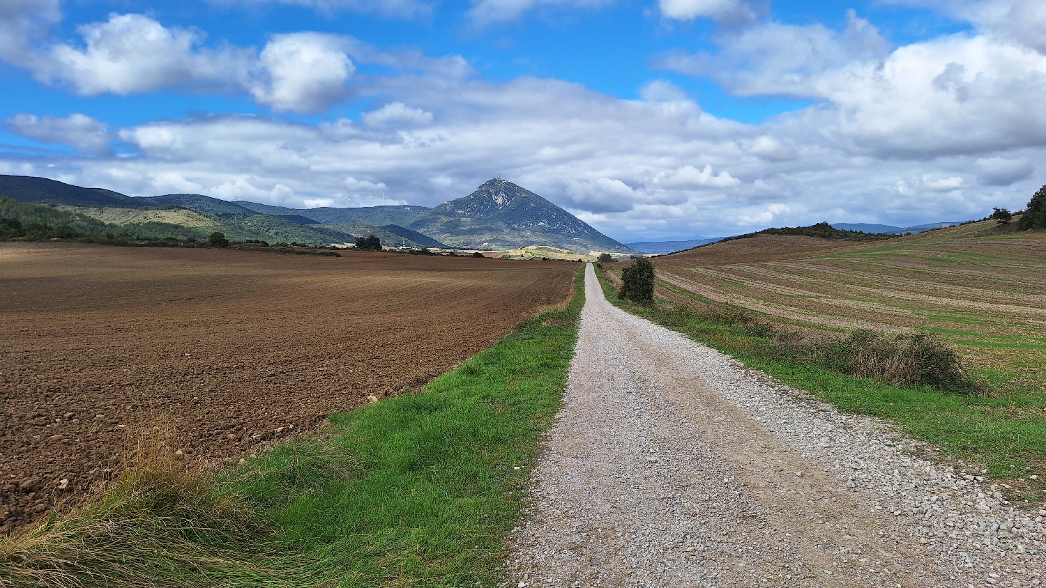 El Camino, Aragon út, nyílegyenes út