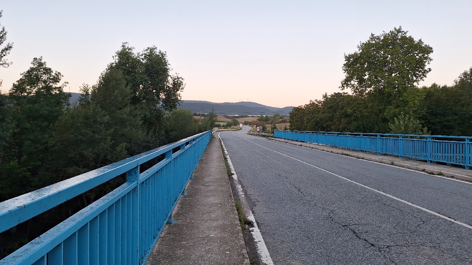 El Camino, Aragon út, híd, országút