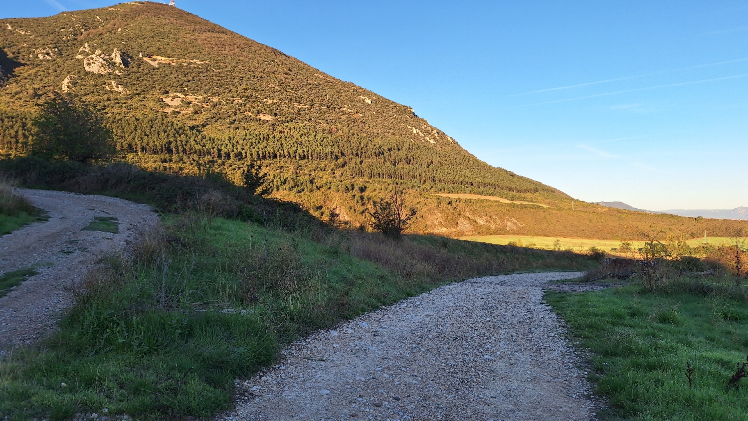 El Camino, Aragon út, reggeli gyalogút