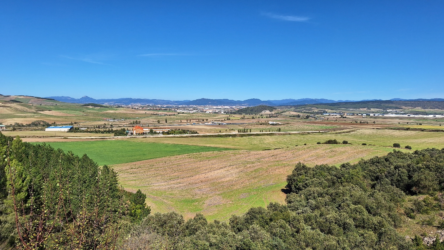 El Camino, Aragon út, szép völgy