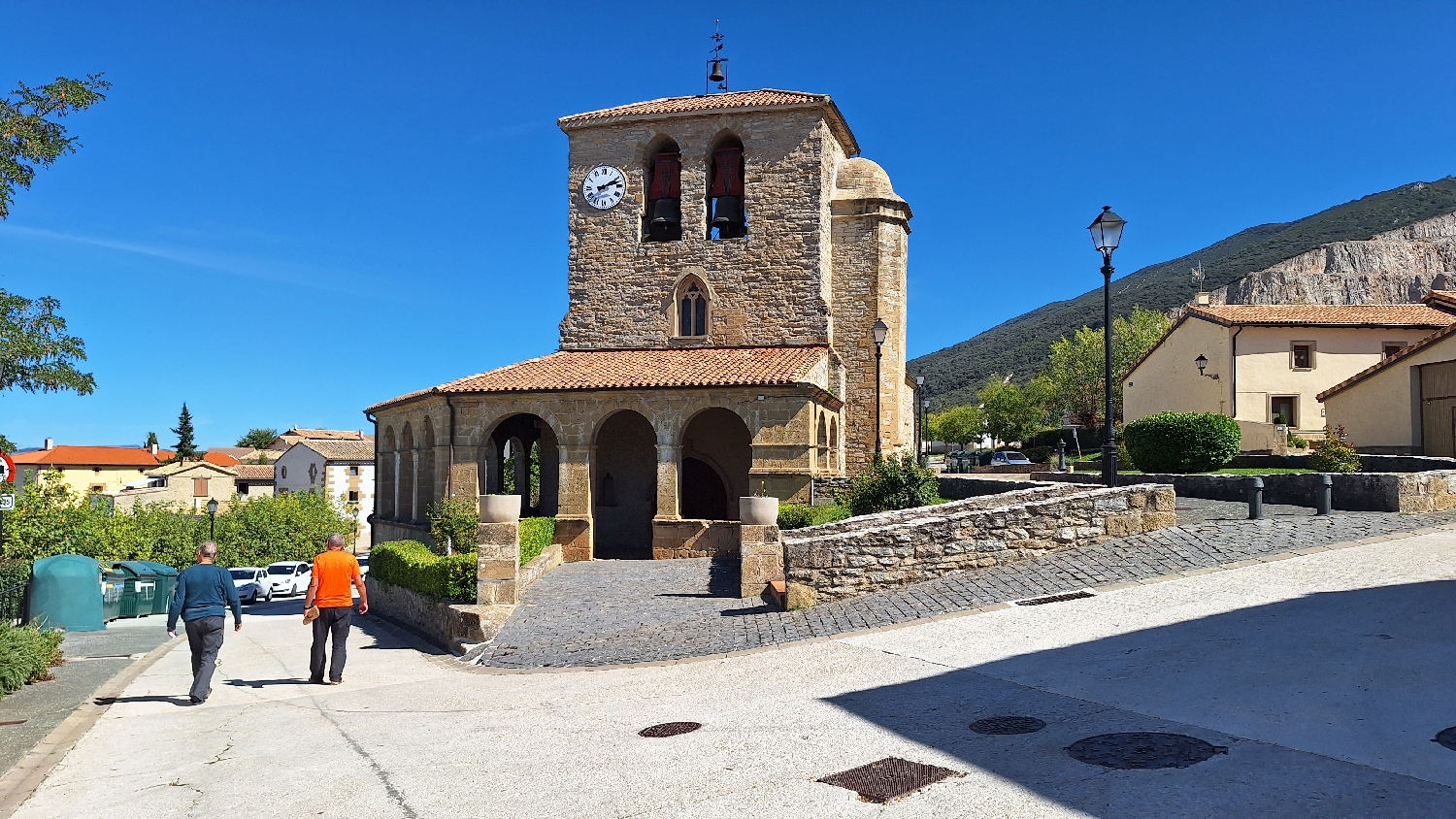 El Camino, Aragon út, Tiebas, templom