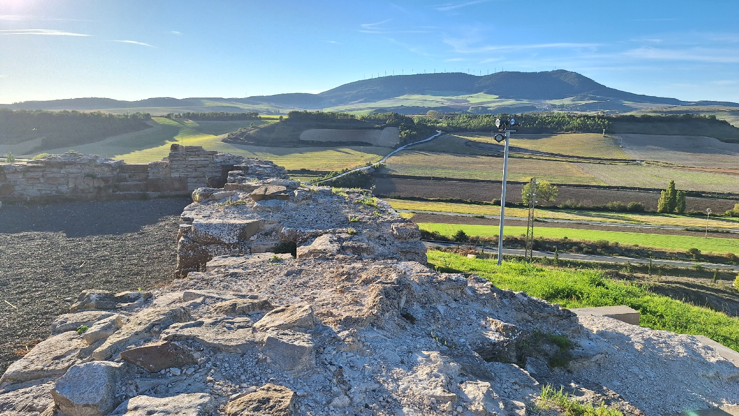 El Camino, Aragon út, Tiebas, várrom