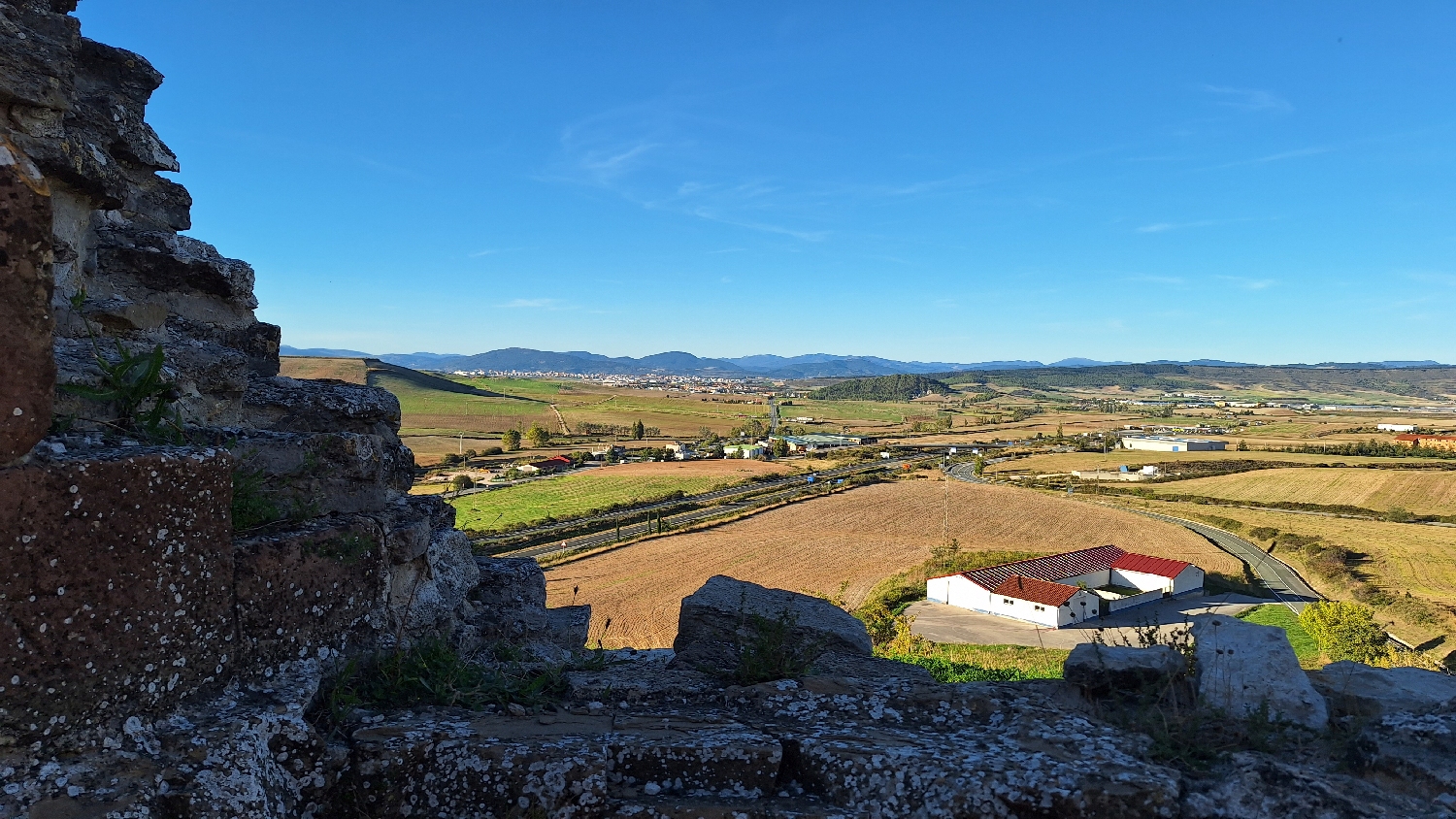 El Camino, Aragon út, Tiebas, várrom