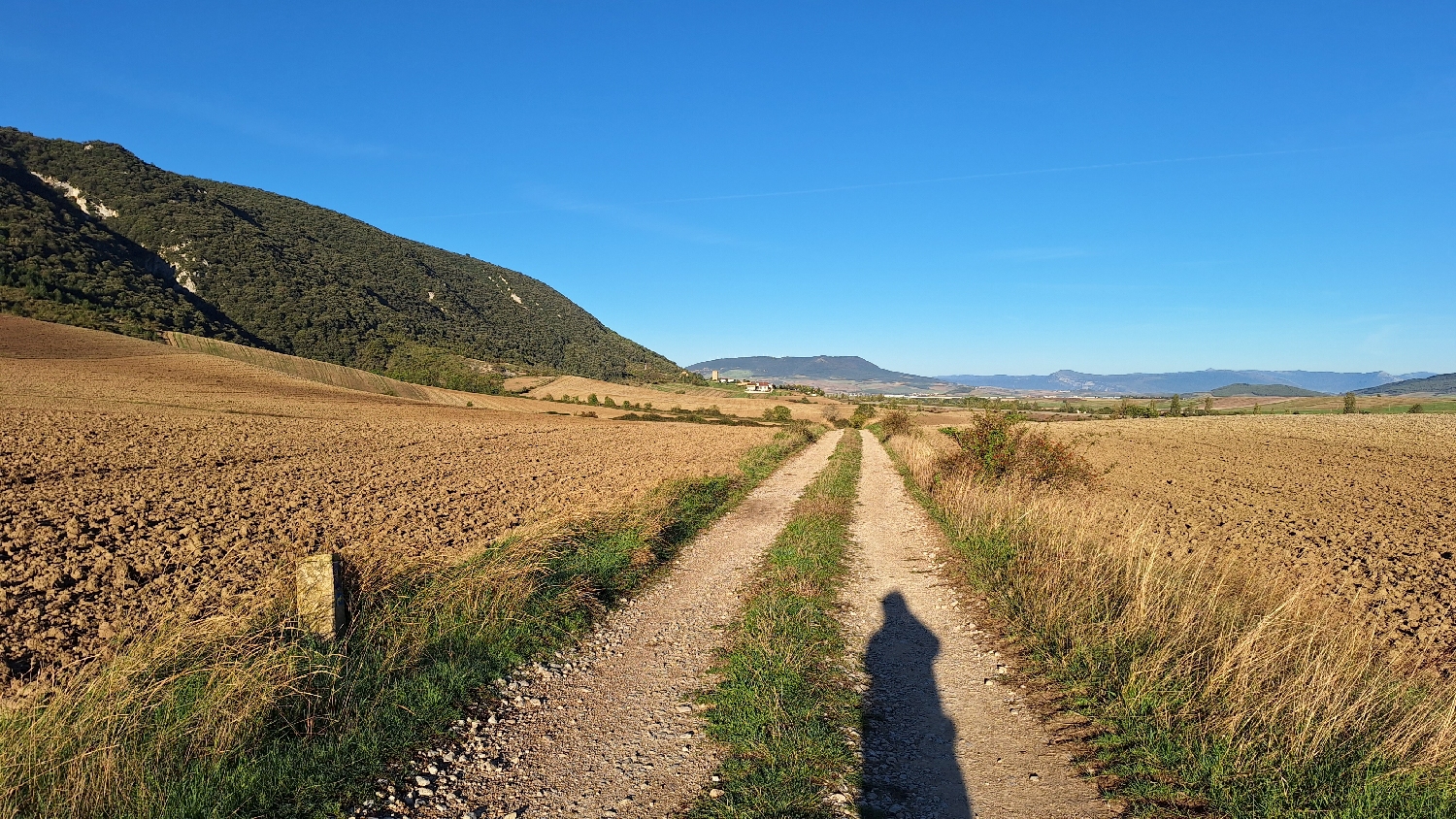 El Camino, Aragon út, széles gyalogút