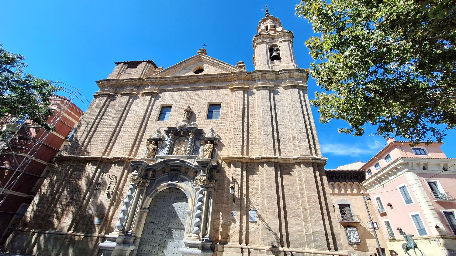 El Camino, Aragon út, Zaragoza, a San Felipe és Santiago templom