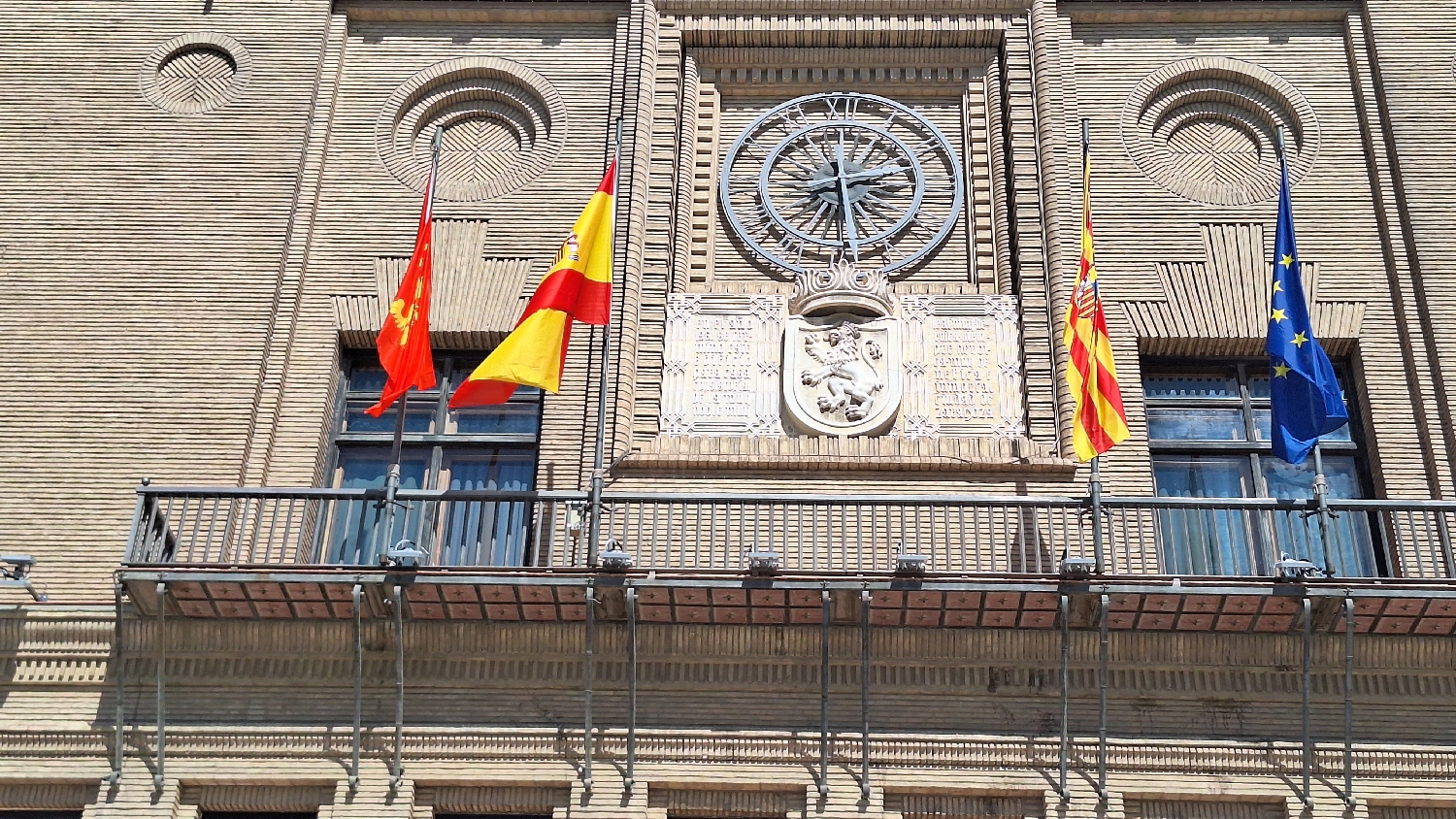 El Camino, Aragon út, Zaragoza, Városháza
