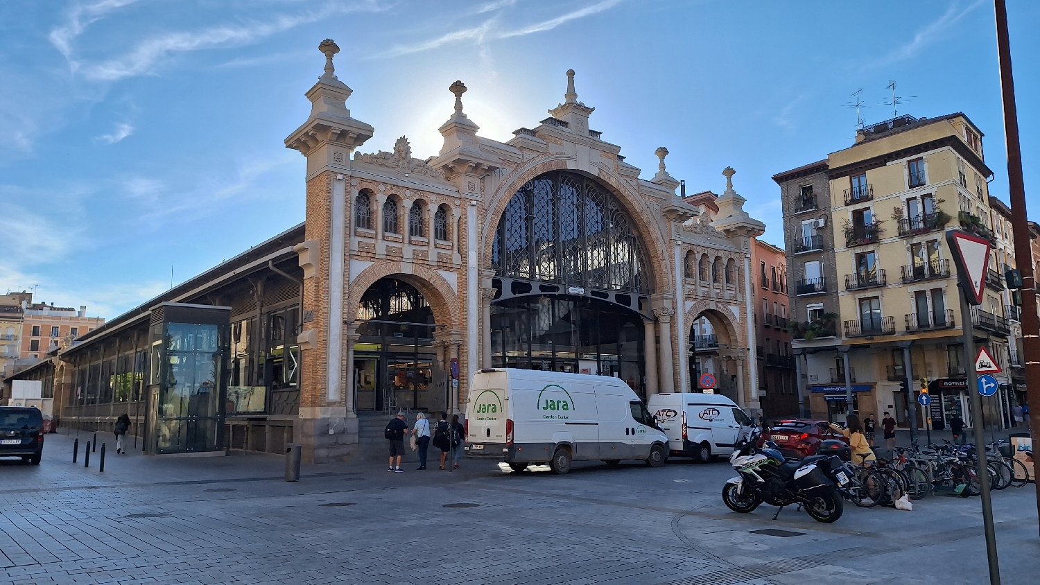 El Camino, Aragon út, Zaragoza, Központi Piac