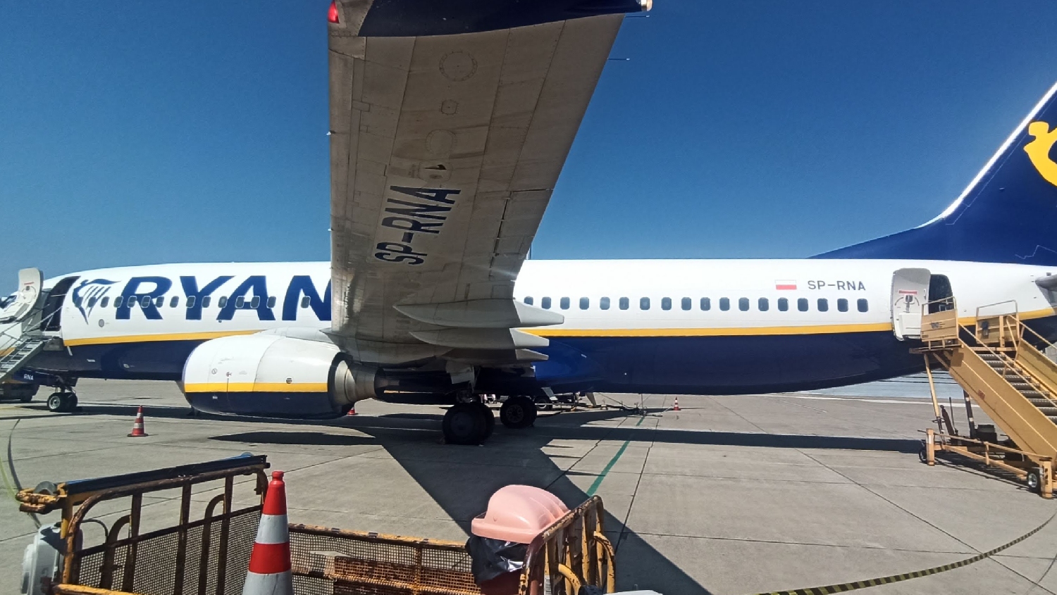 Camino Primitivo, Bécs, repülőtér, a Ryanair járata, ami műszaki okok miatt nem indult el