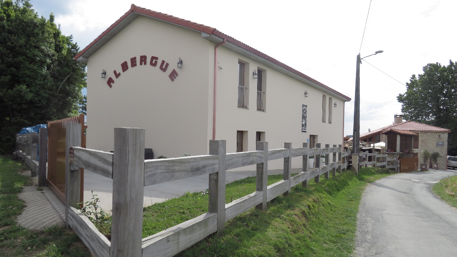 El Camino Primitivo / Francia út, Boente, Albergue El Alemán