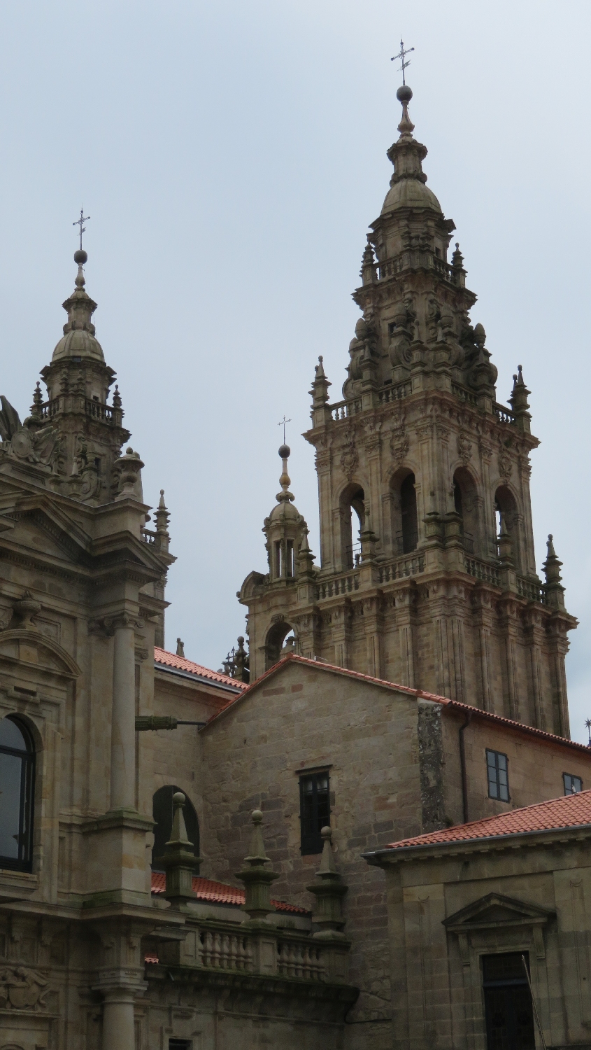 El Camino, Santiago de Compostela, a katedrális tornyai
