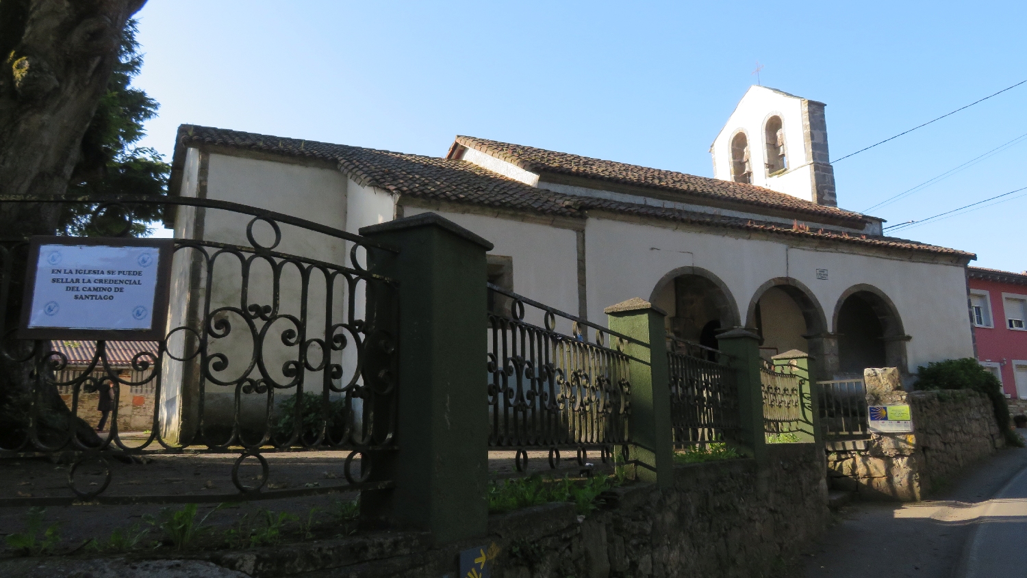 El Camino Primitivo, El Pedregal, templom