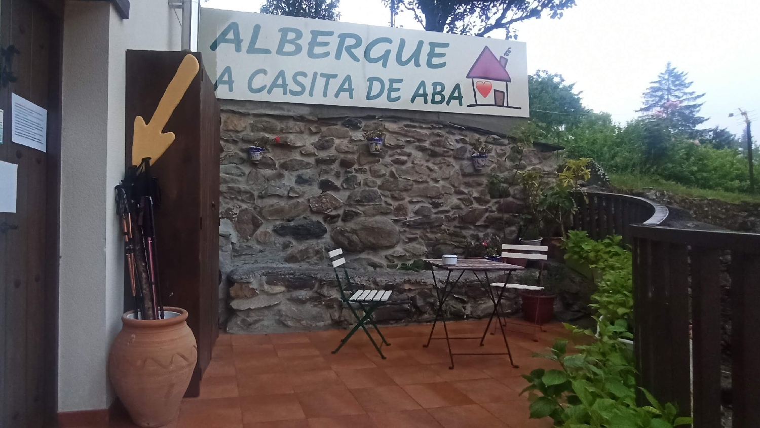 El Camino Primitivo, Pola de Allande, Albergue La Casita de Aba