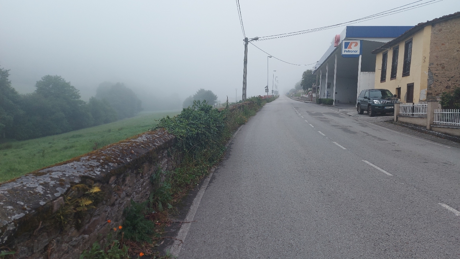 El Camino Primitivo, ködös út