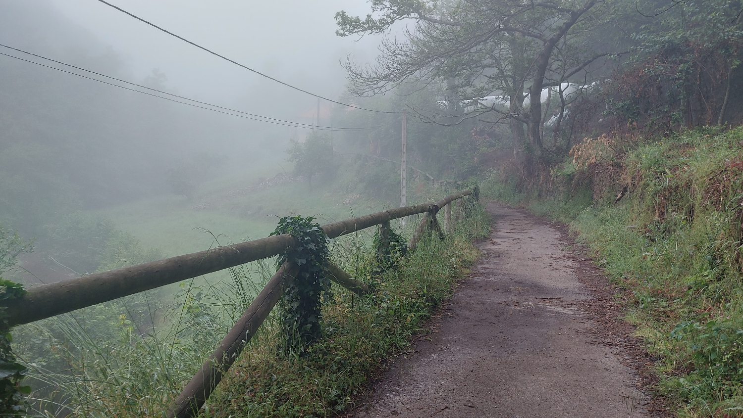 El Camino Primitivo, ködös gyalogút