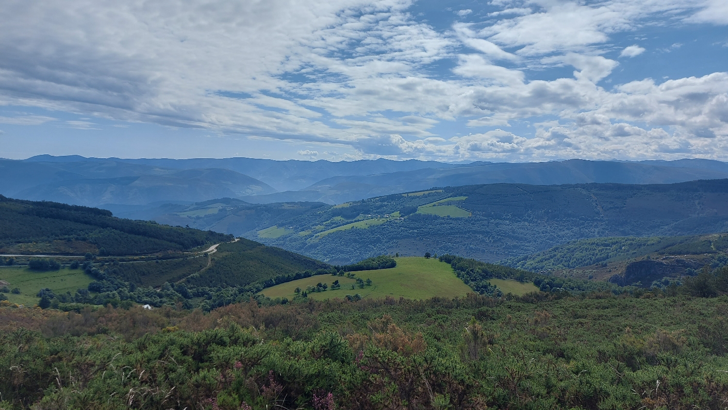 El Camino Primitivo, tájkép