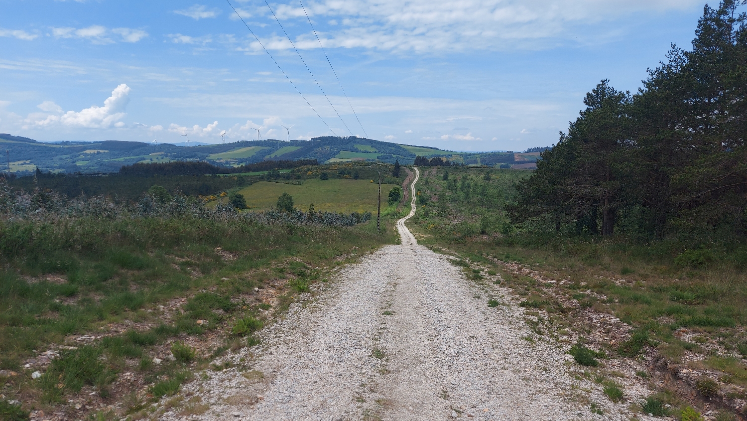 El Camino Primitivo, széles gyalogút