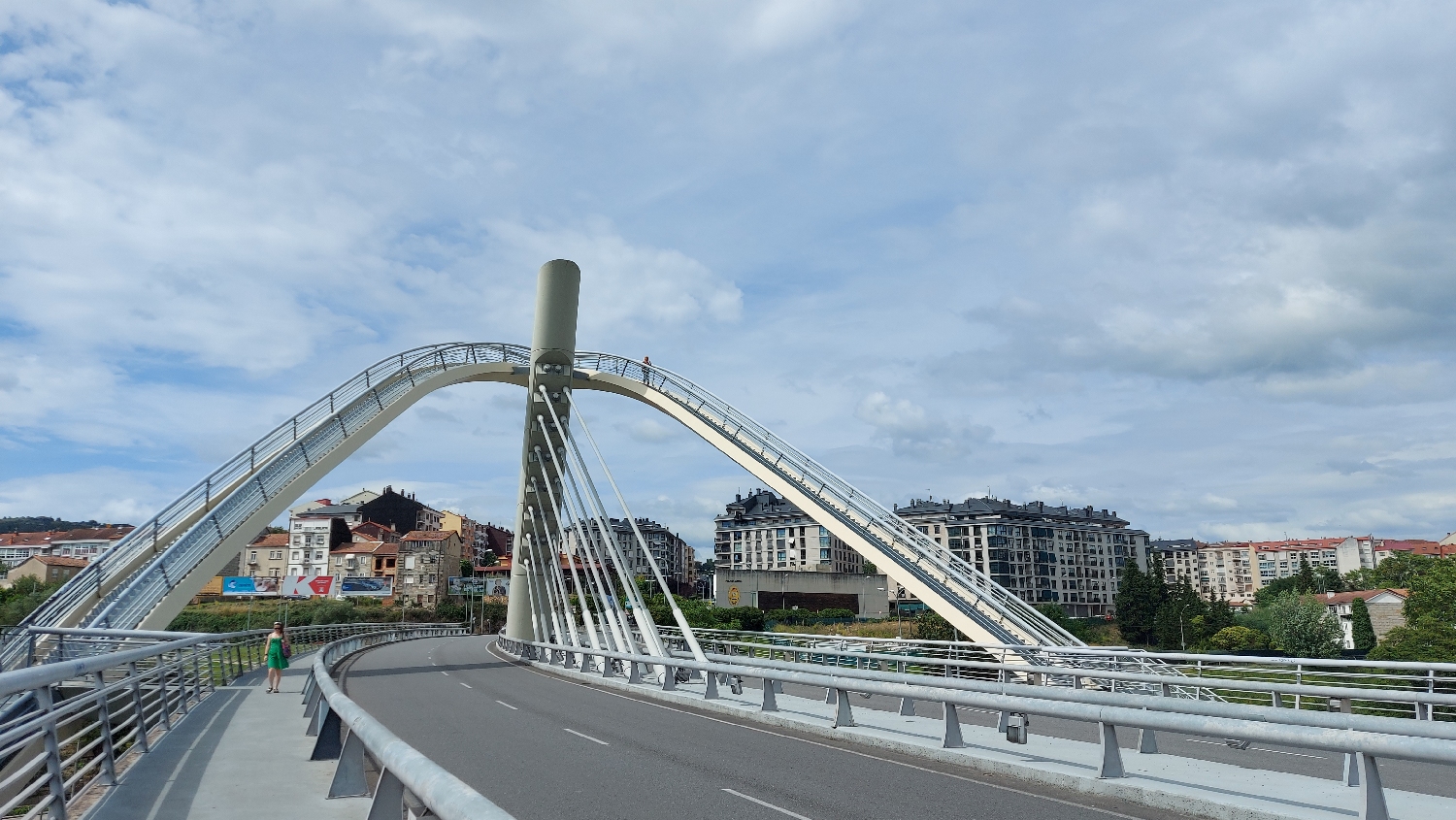El Camino, Ourense, a Ponte do Milenio híd