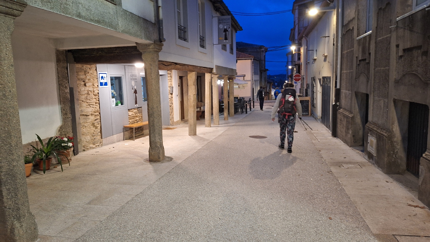 Camino Norte / Camino Francés, Arzúa reggel