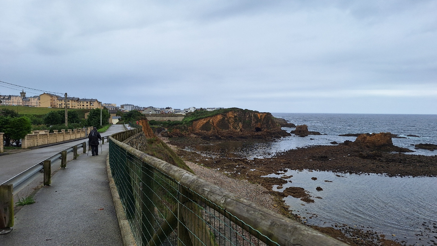 Camino del Norte, megérkezünk Tapia de Casariego városkába