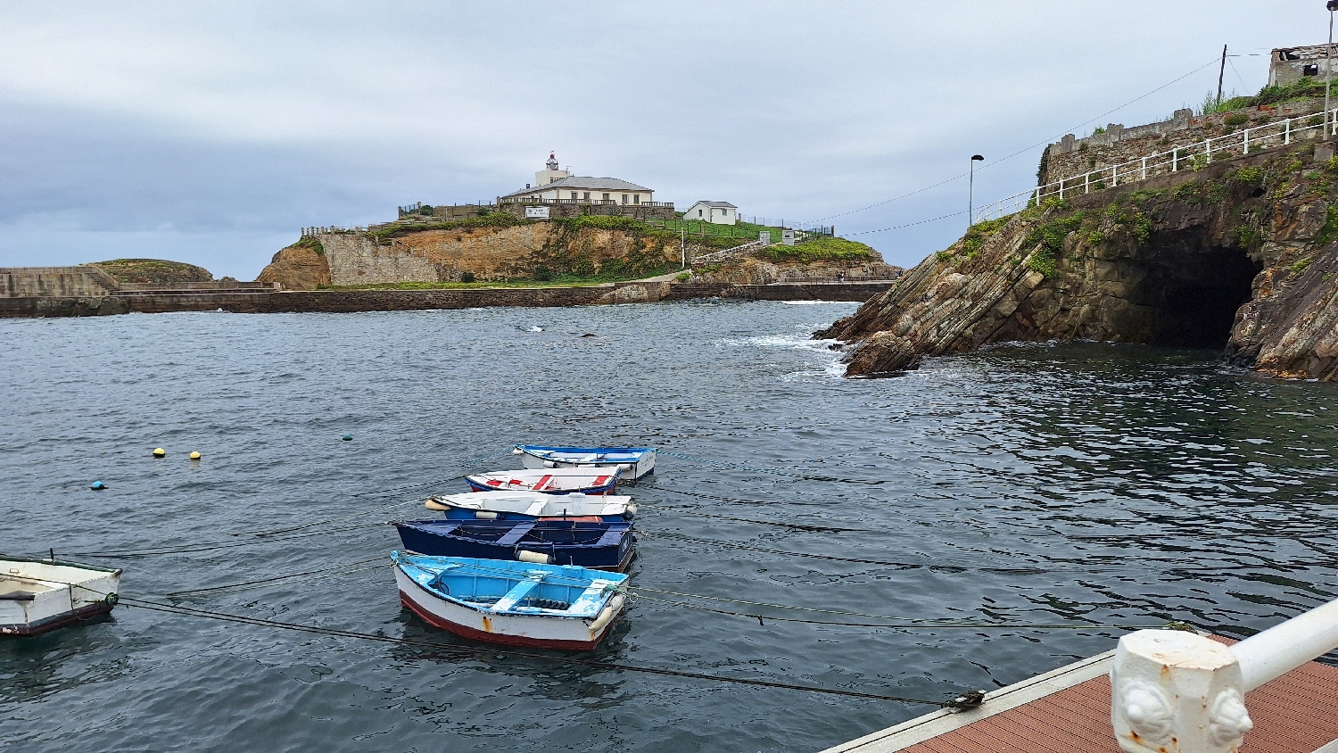 Camino del Norte, Tapia de Casariego, kikötő