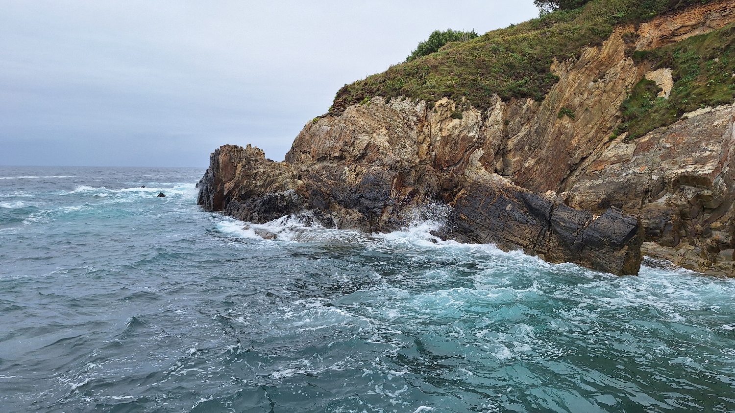 Camino del Norte, Tapia de Casariego, óceán