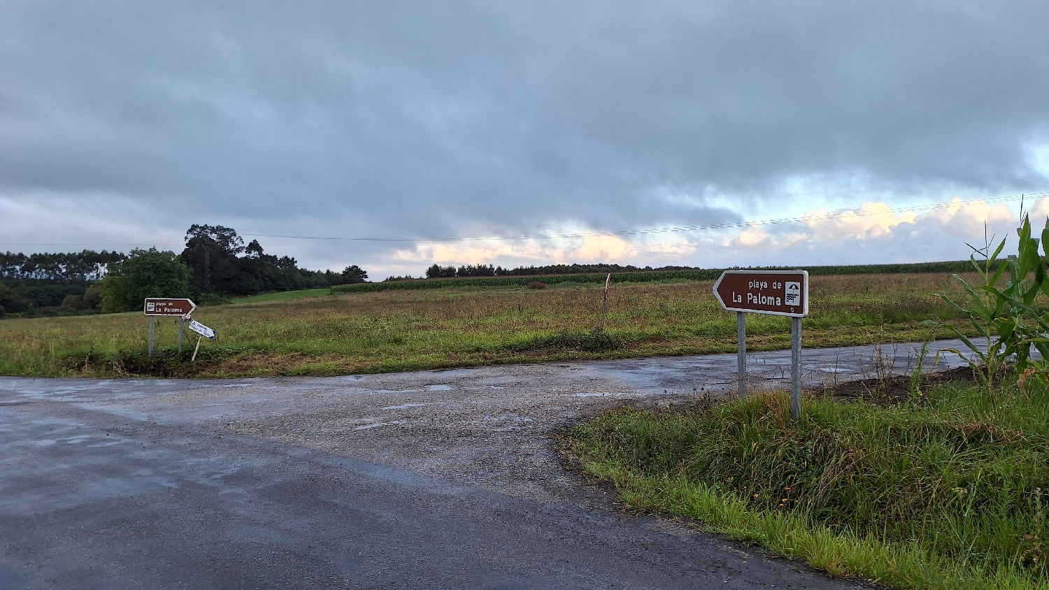 Camino del Norte, gyaloglás az esőben