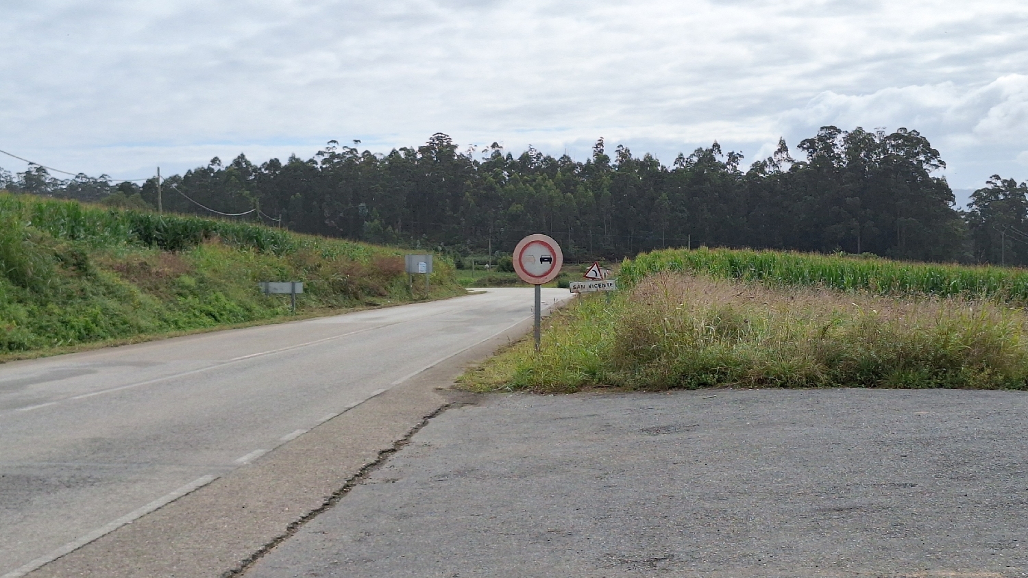 Camino del Norte, országút