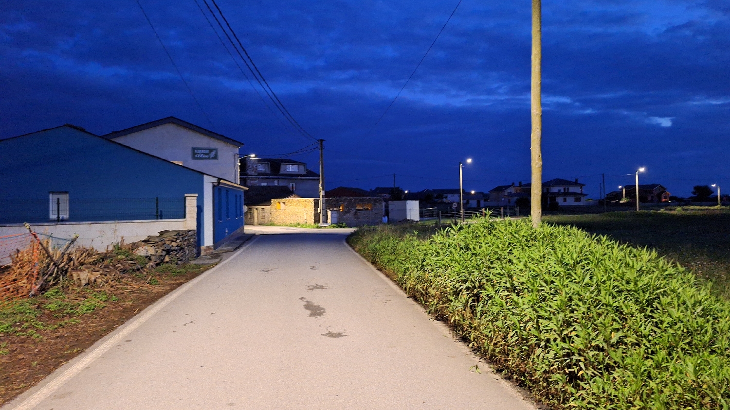 Camino del Norte, Ribadeo, reggeli indulás