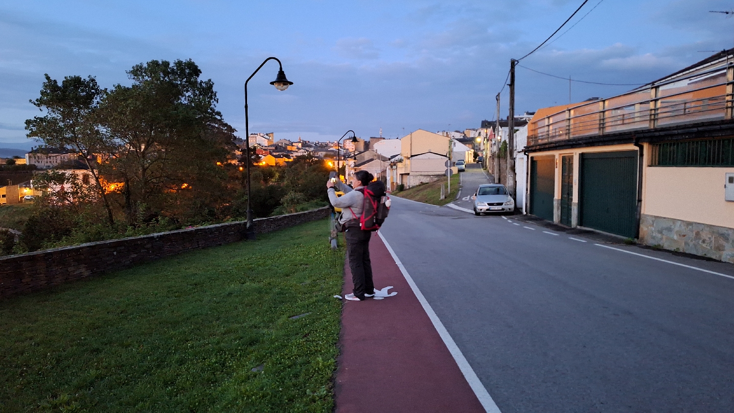 Camino del Norte, Ribadeo, reggeli indulás