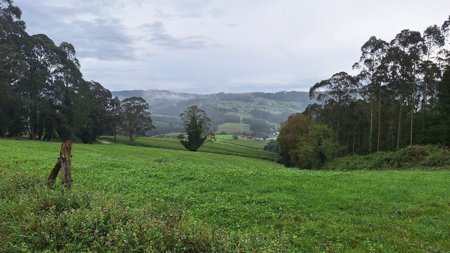 Camino del Norte, felhős tájkép