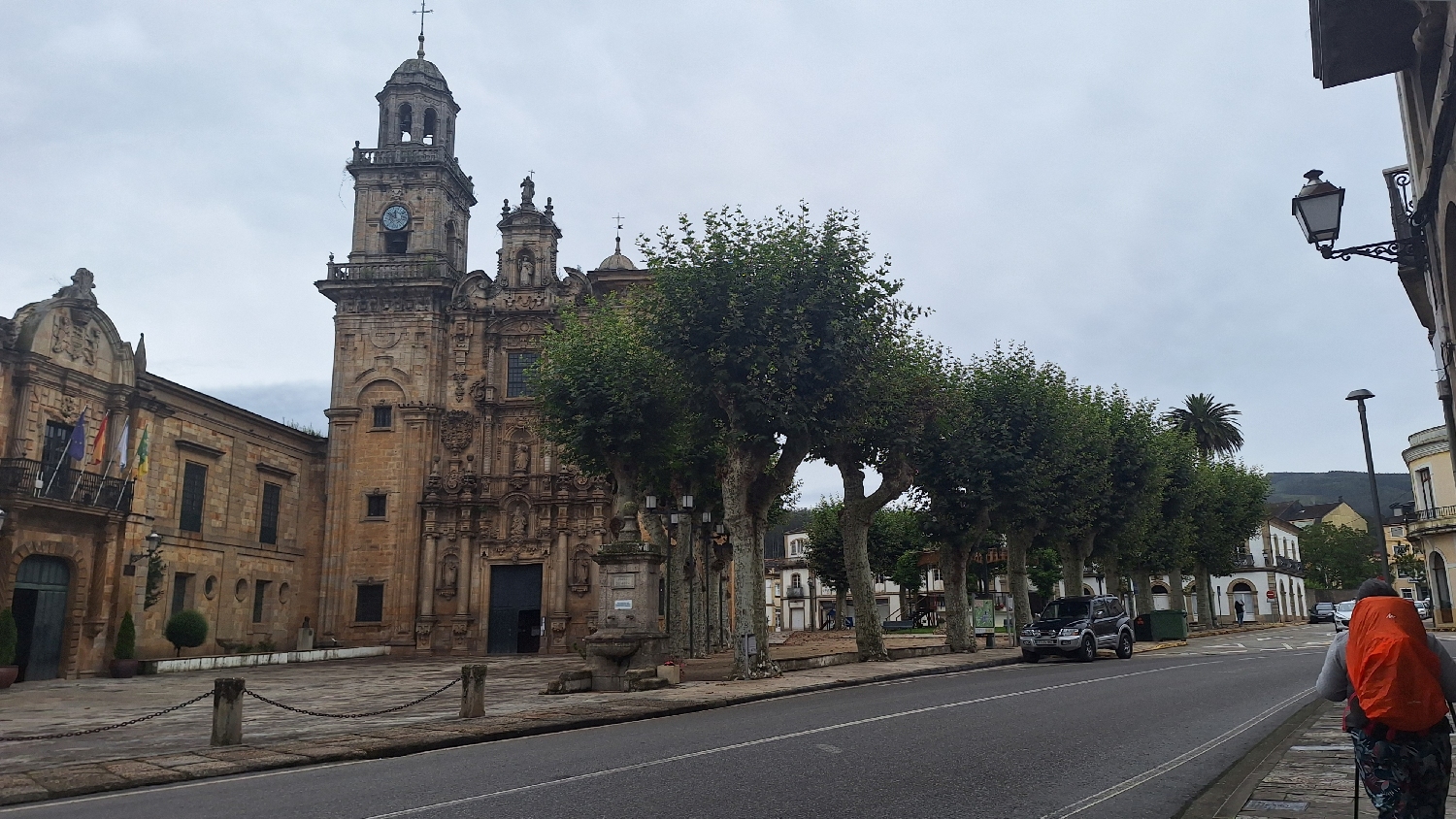 Camino del Norte, Vilanova de Lourenzá, a templom és a kolostor