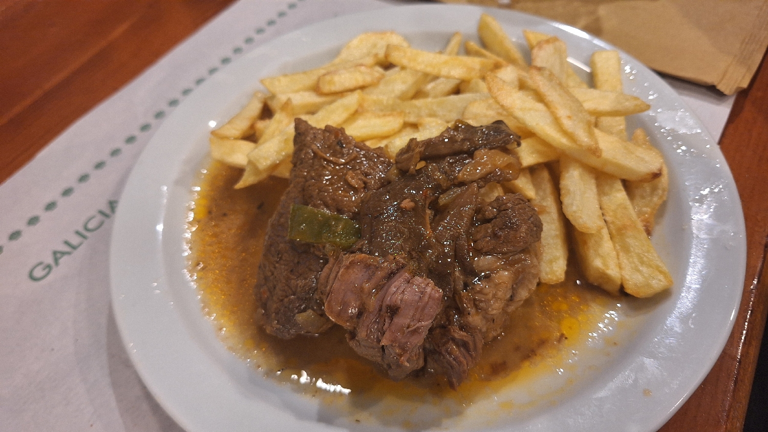 Camino del Norte, Mondoñedo, a főétel