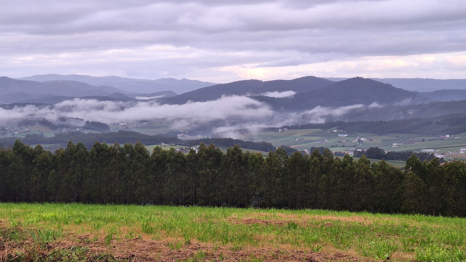 Camino del Norte, felhős tájkép