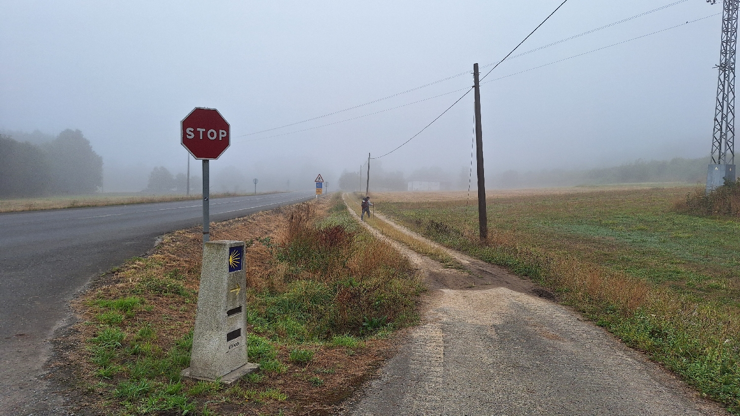 Camino del Norte, még mindig köd