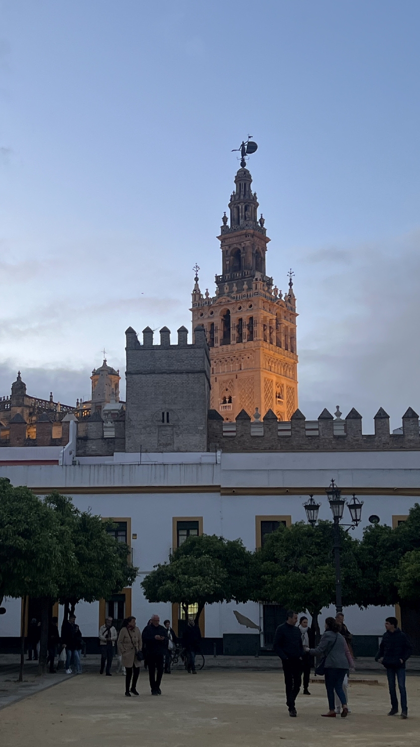 Vía de la Plata, Sevilla, katedrális, Giralda