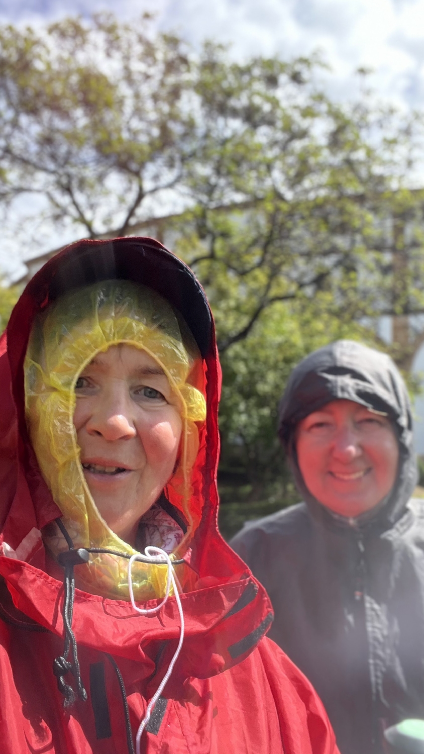 Vía de la Plata, beöltözve, Rózsa és Andrea