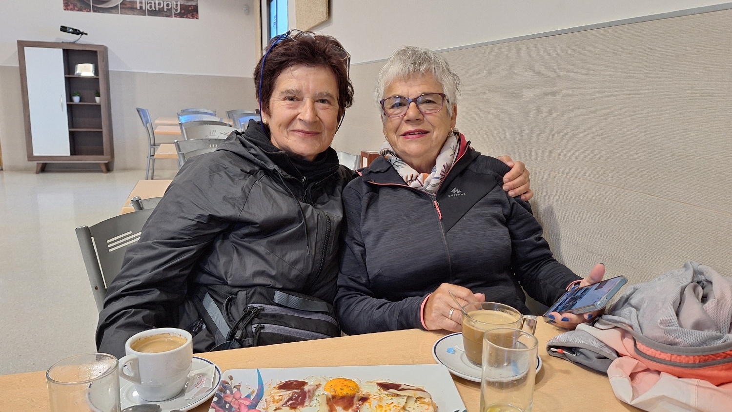 Vía de la Plata, spanyol zarándoktársaink, Helena és Merci