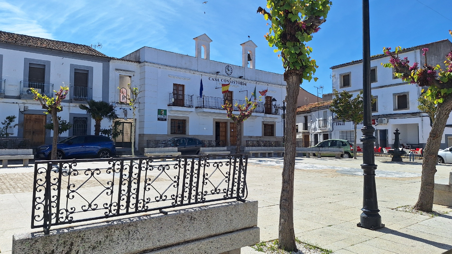 Vía de la Plata, Galisteo, a Plaza de España