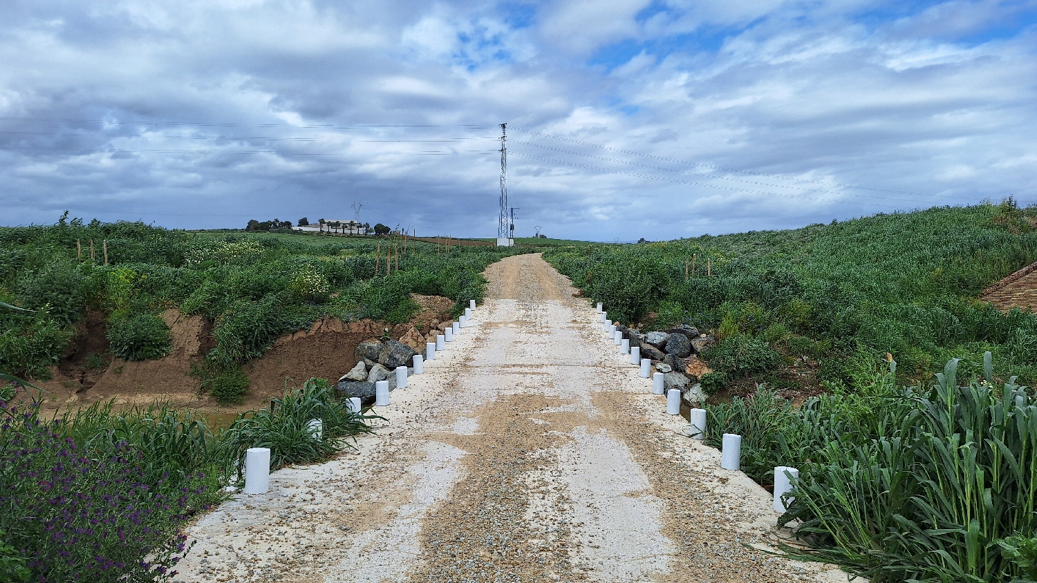 Vía de la Plata, széles gyalogút híddal