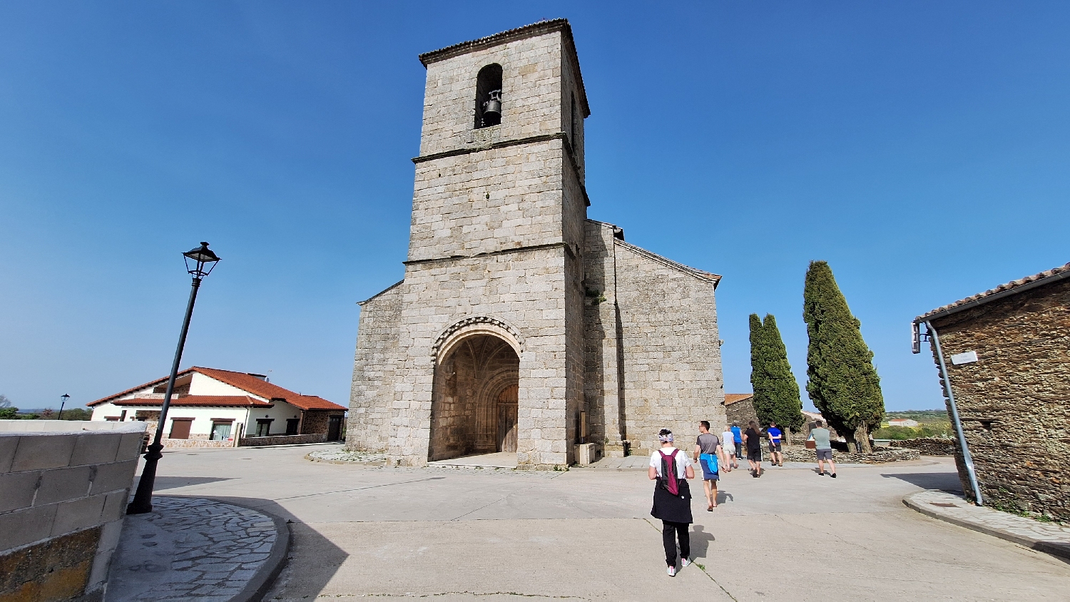 Vía de la Plata, Fuenterroble de Salvatierra, templom