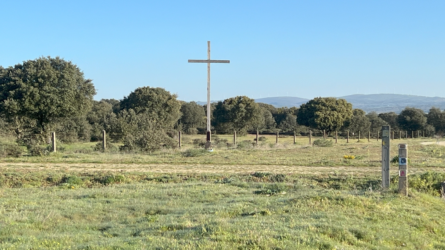 Vía de la Plata, kereszt